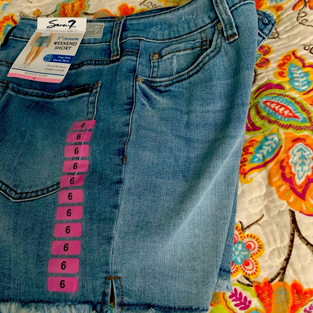 Blue Jean Shorts